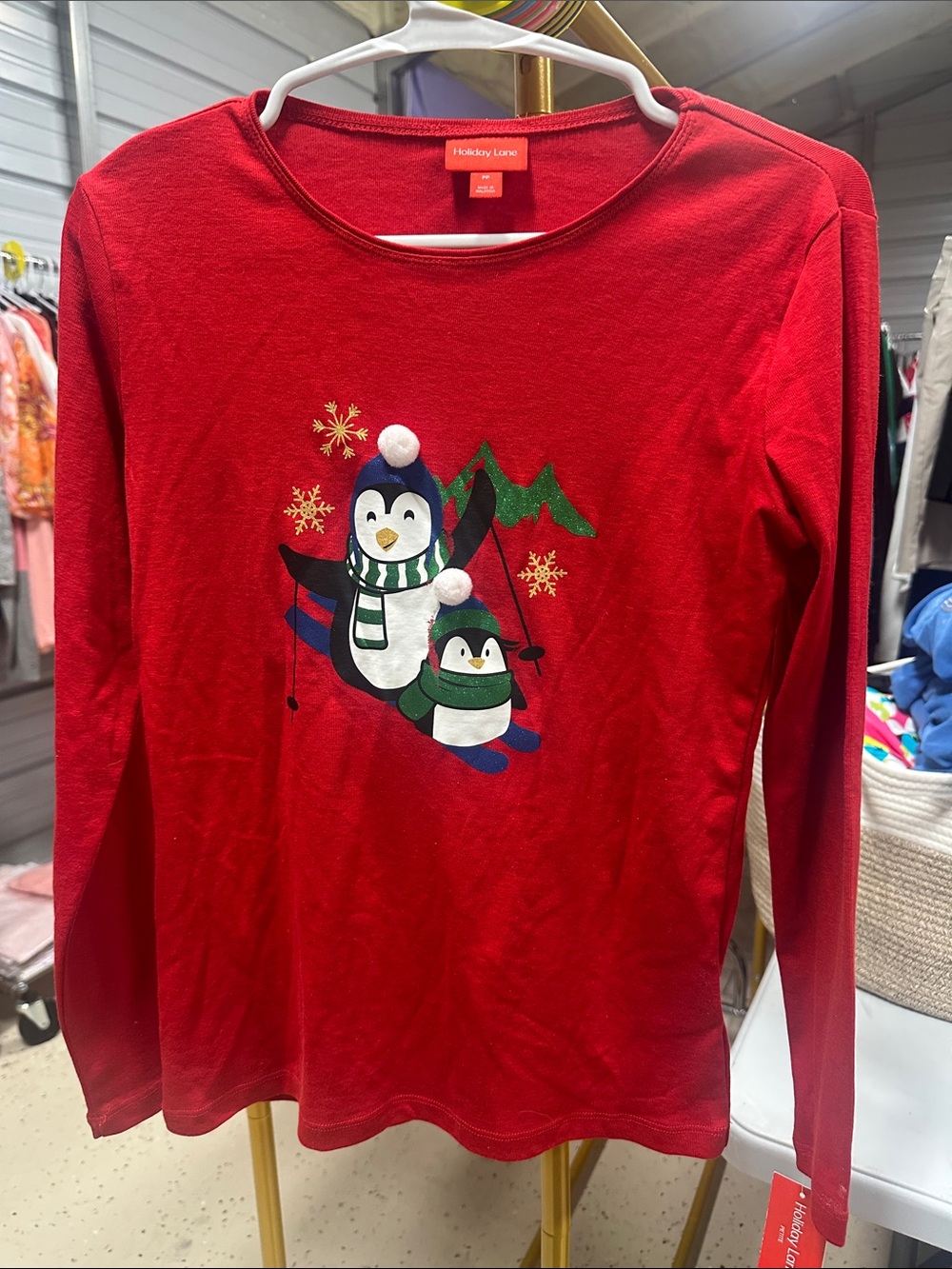 NWT HOLIDAY LANE WOMEN’S LONG SLEEVE SHIRT